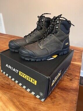 Men’s Ariat Work Boot Treadfast 6” Waterproof,  Electrical Hazard- Size  10EE